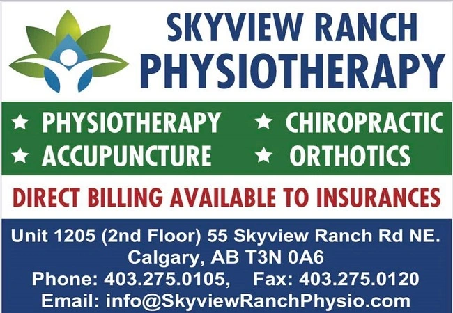skyview physiotherapy NE Calgary